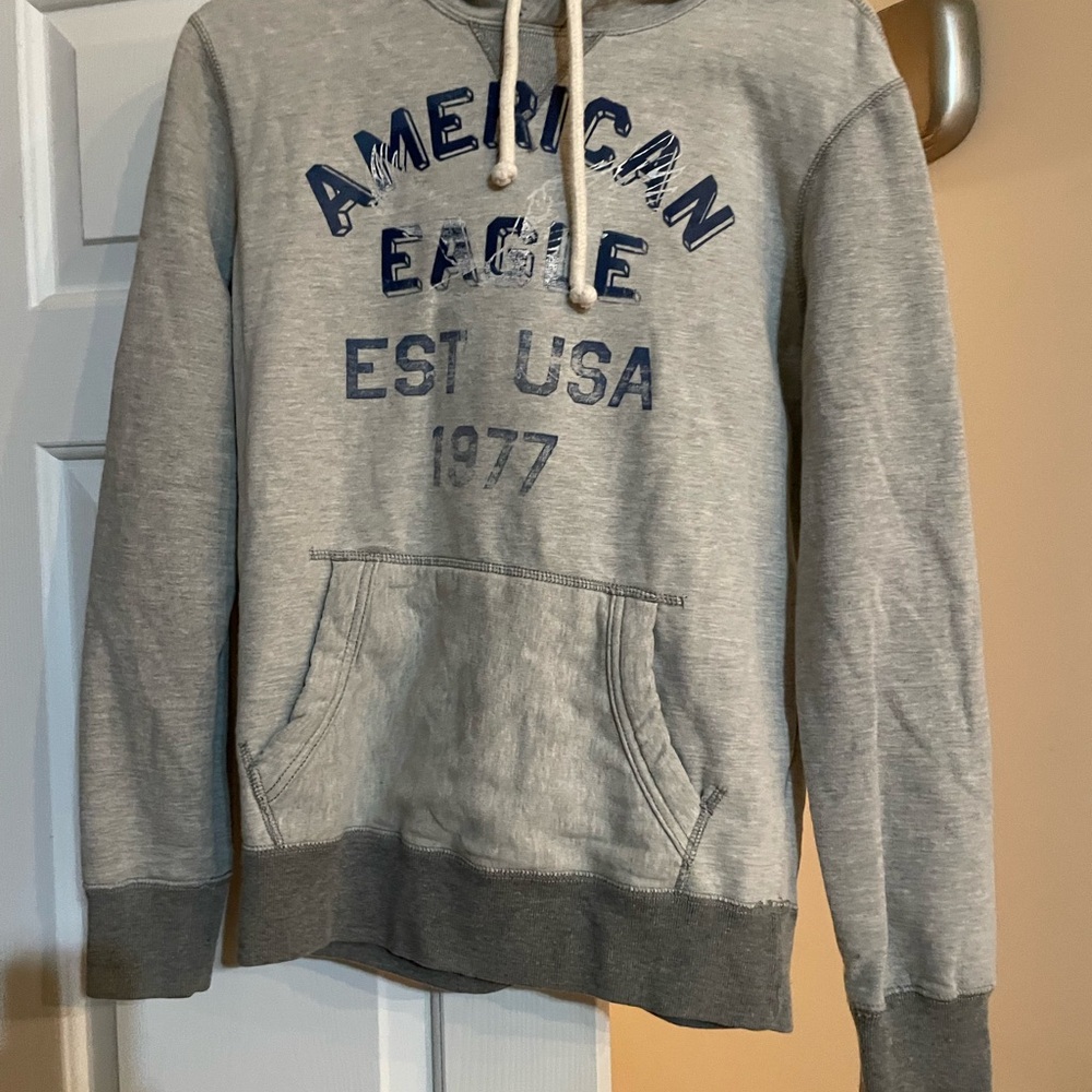 American Eagle Outfitters Heather Gray Hoodie